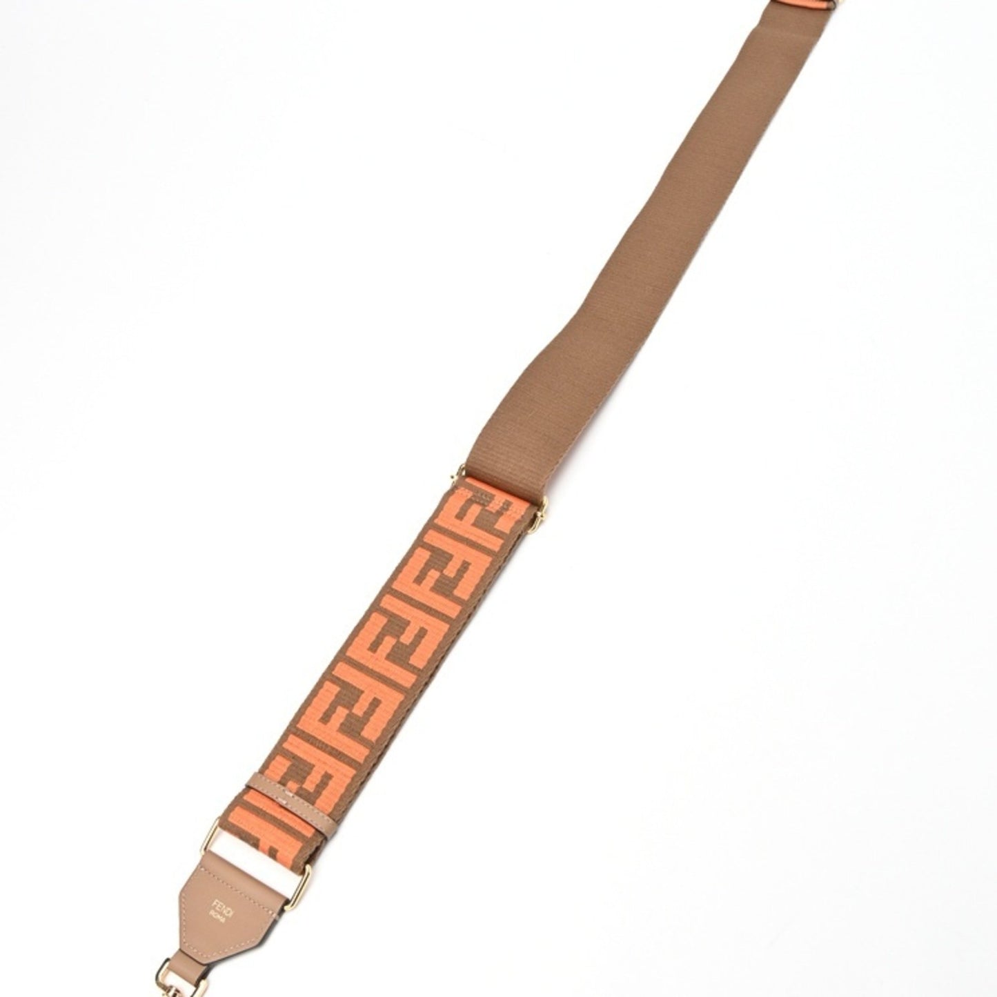 Fendi Strap you, Beige, Canvas, bag