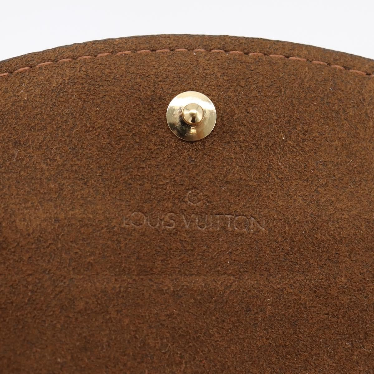 Louis Vuitton Cuff Case Monogram Damier, Brown, Canvas, Wallet