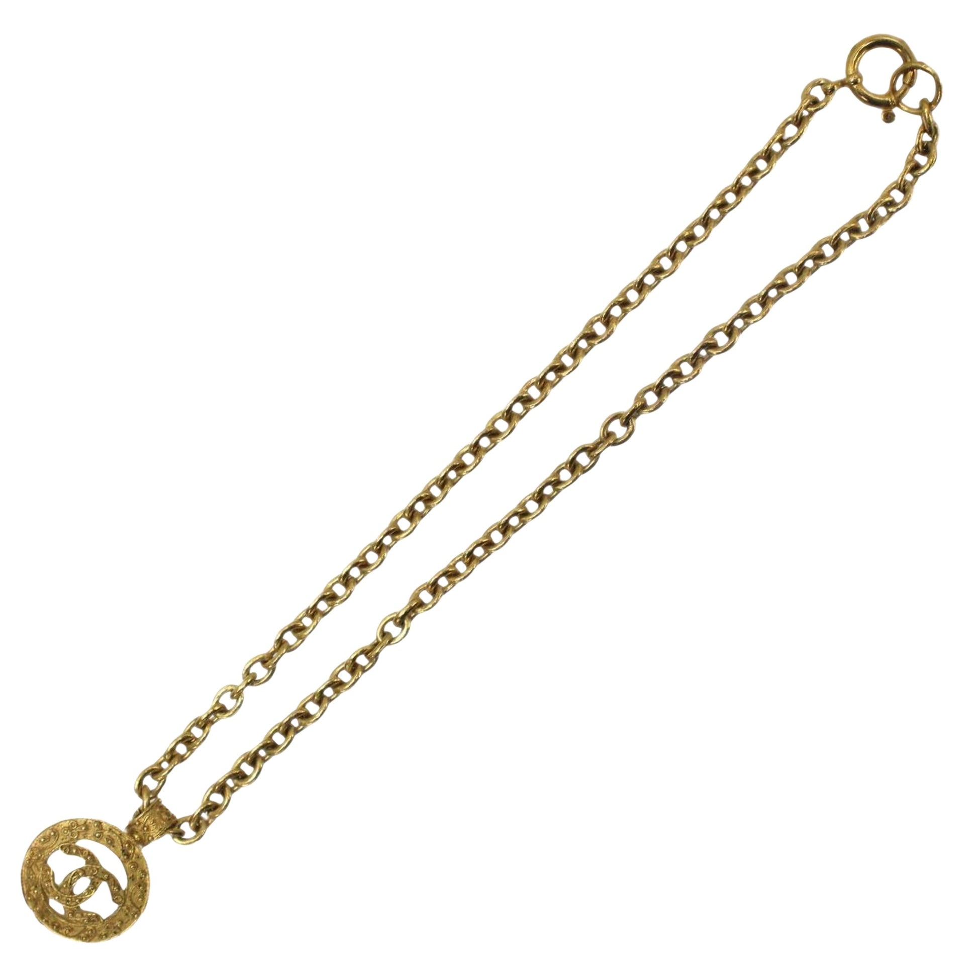 Chanel, Gold, Gold, necklace