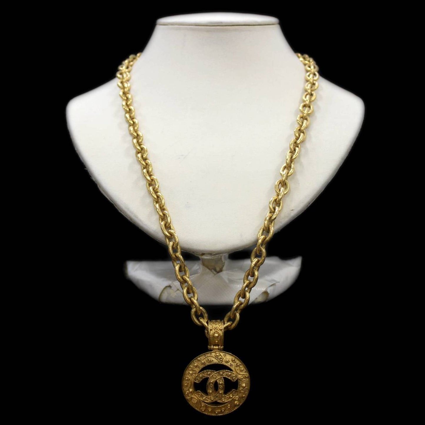 Chanel, Gold, Gold, necklace