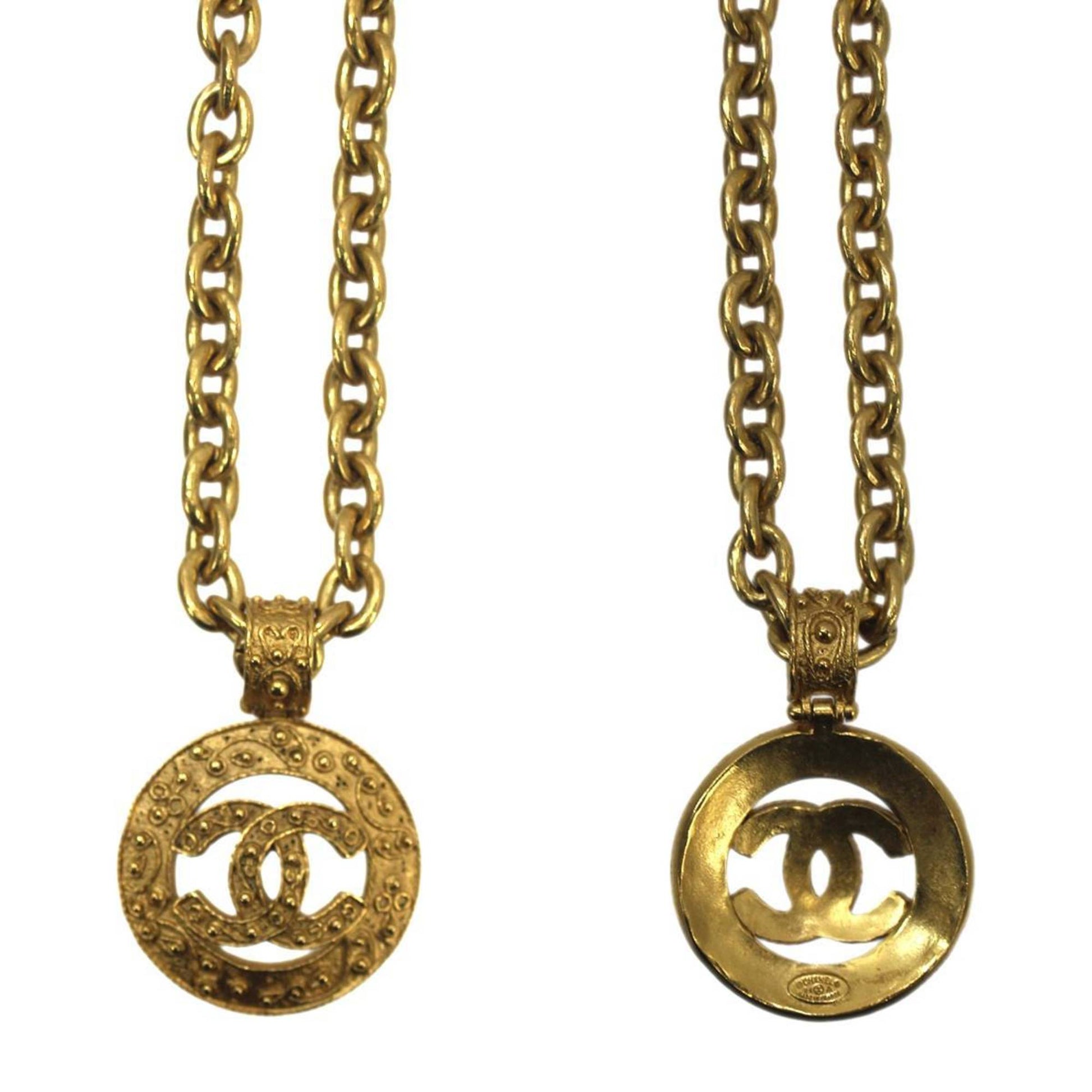 Chanel, Gold, Gold, necklace