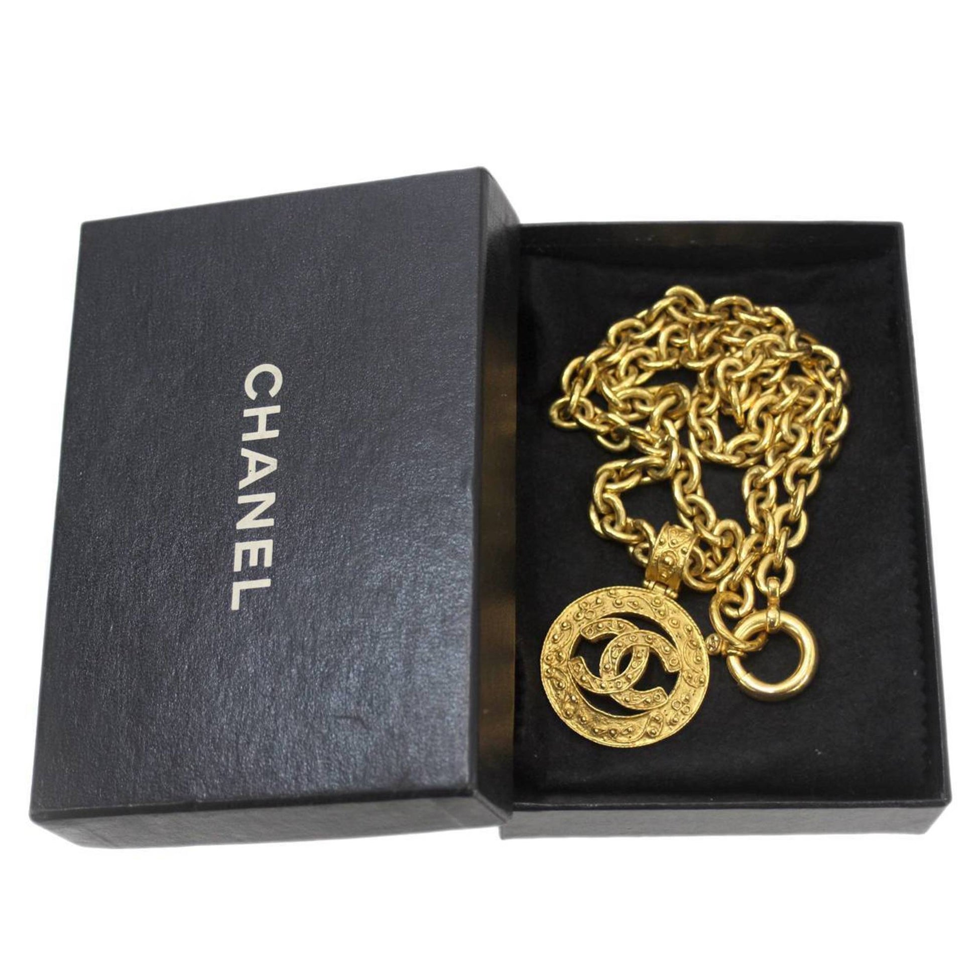 Chanel, Gold, Gold, necklace