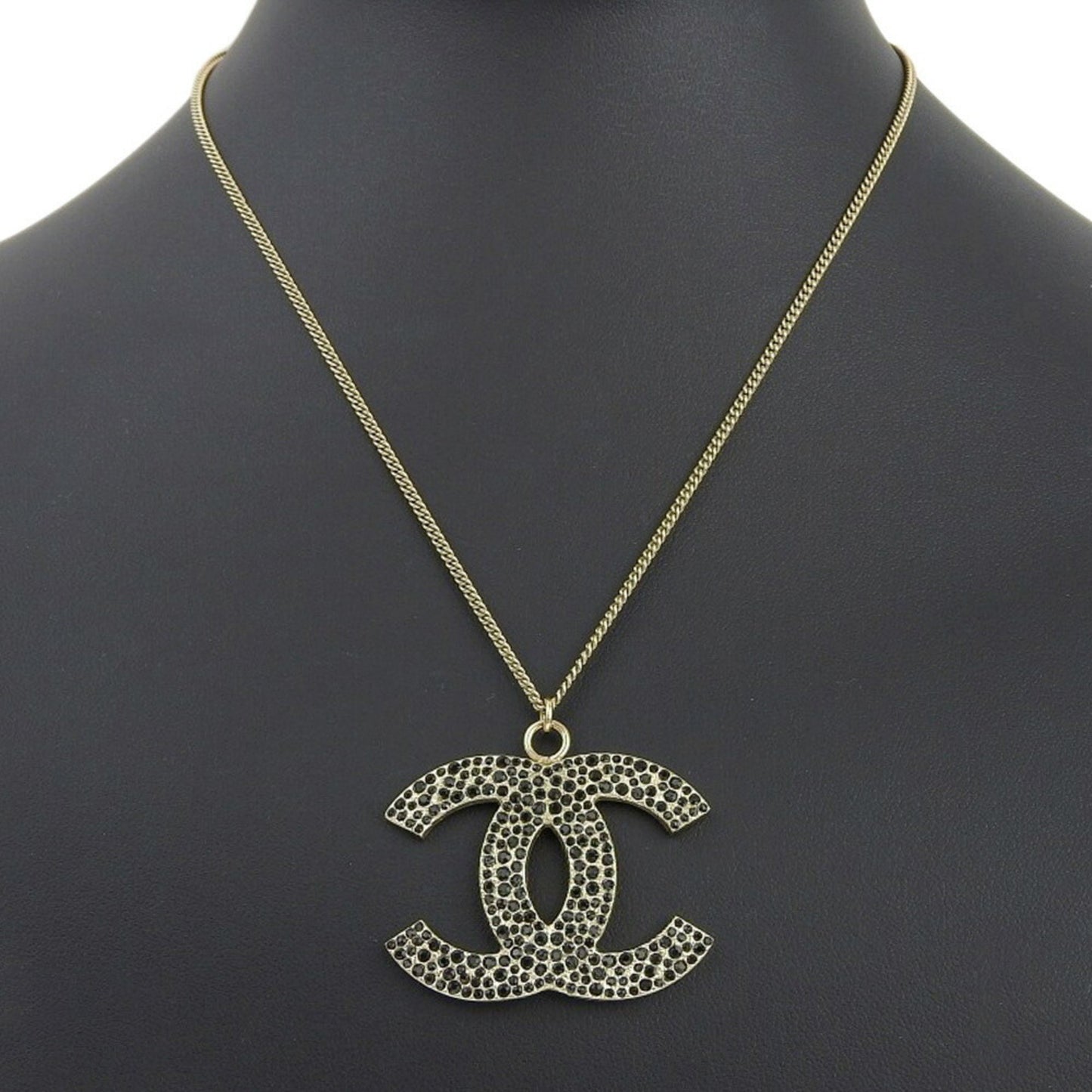 Chanel Coco Mark, Gold, Gold Plated, necklace