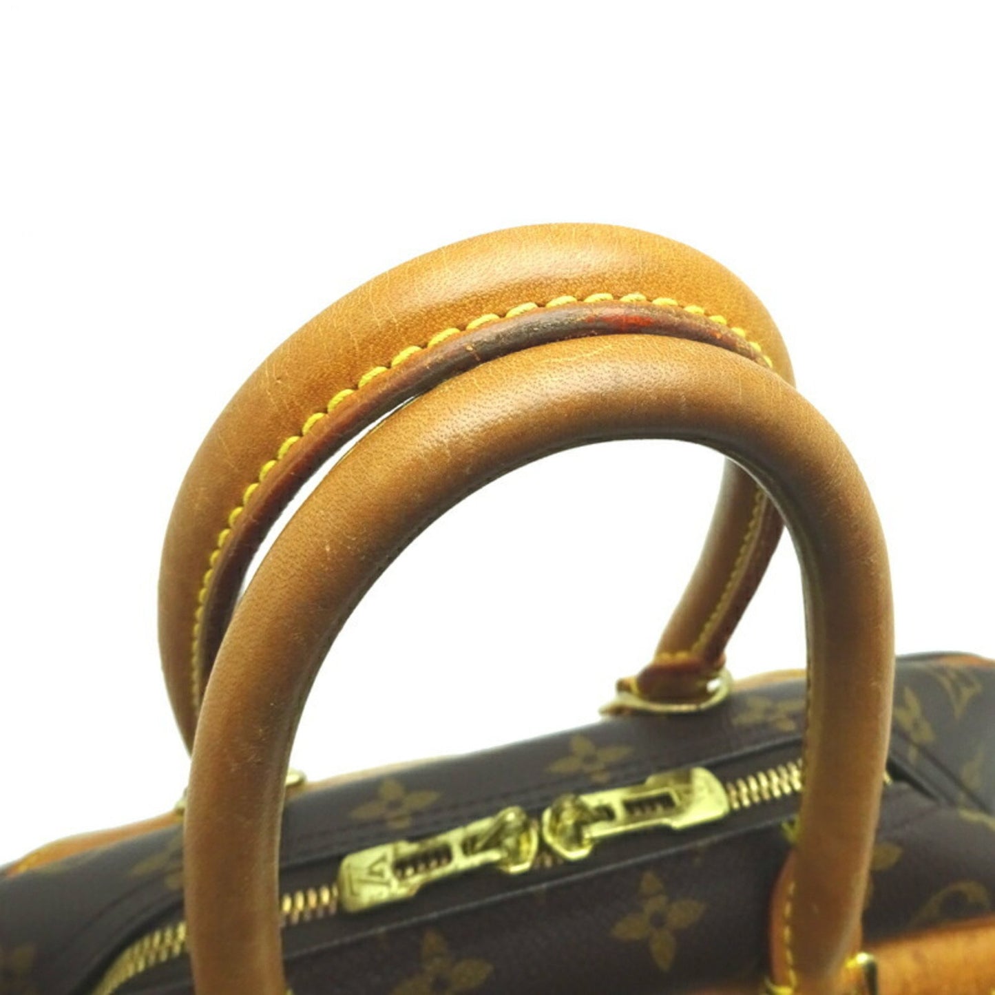 Louis Vuitton Deauville, Brown, Canvas, handbag