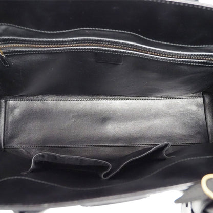 Gucci --, Black, Leather, tote