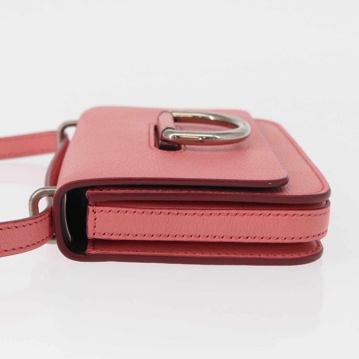 Burberry D-Ring Shoulder Leather, Pink, Leather, Shoulder Bag