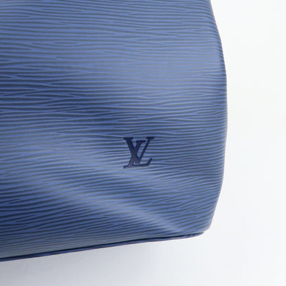 Louis Vuitton Mandara Epi Leather, Blue, Leather, Shoulder Bag