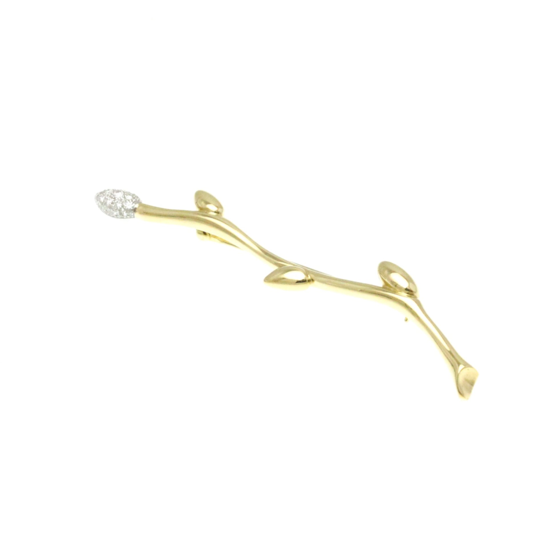 Tiffany & Co Leaf, Gold, Yellow Gold, brooch