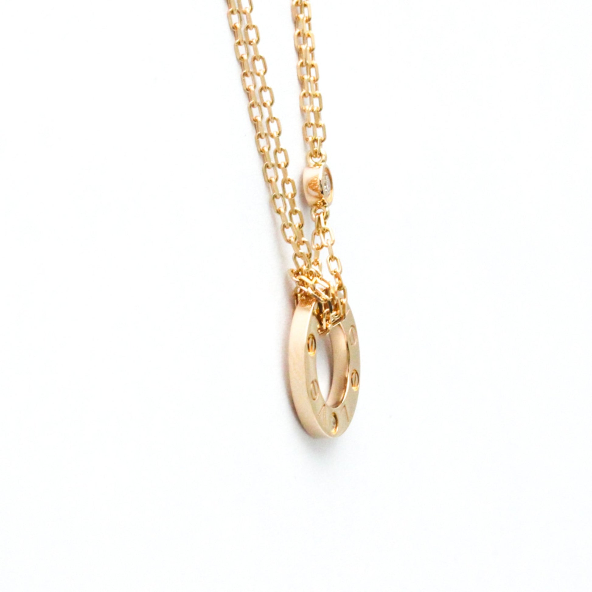 Cartier Love, Pink, Rose Gold, necklace