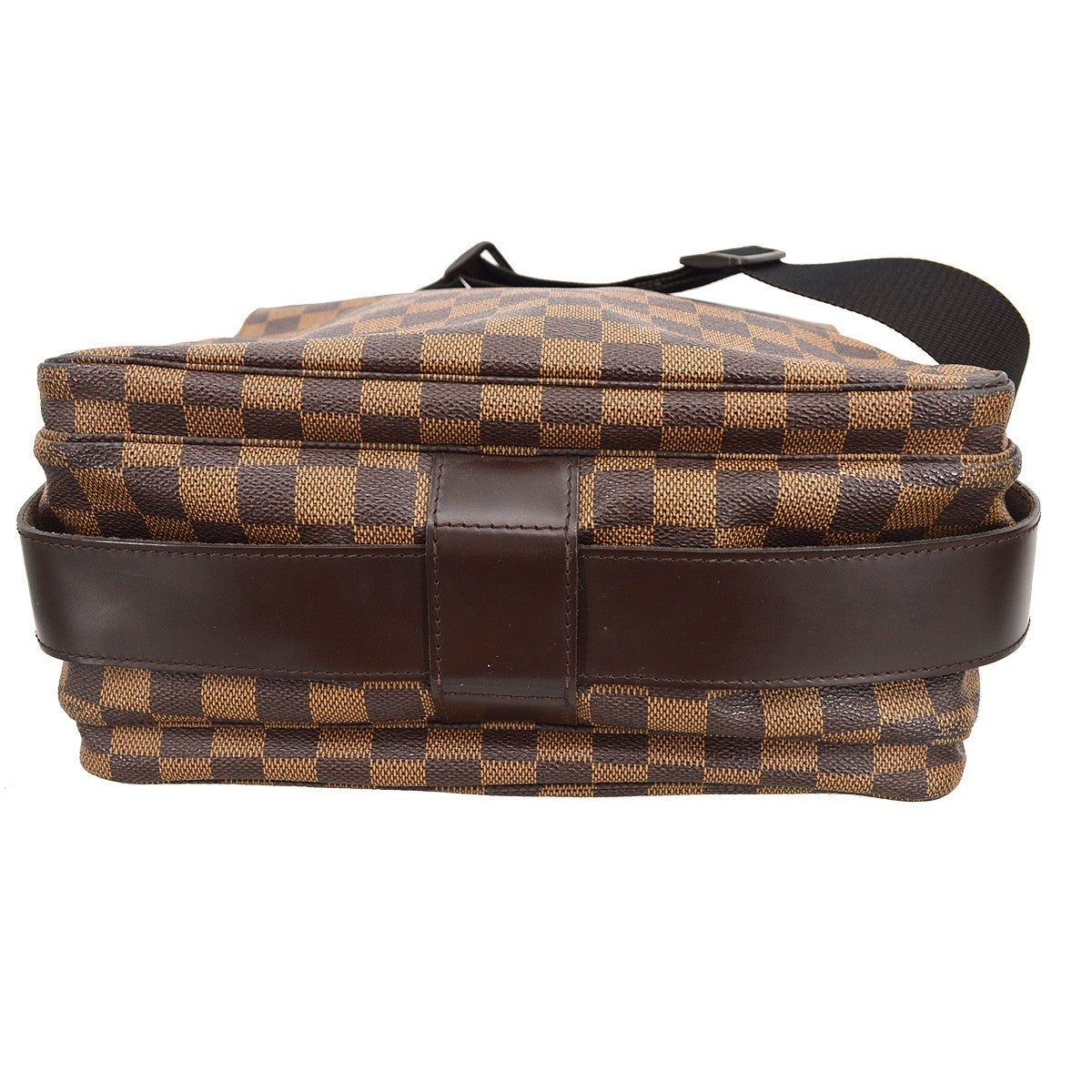 Louis Vuitton Naviglio Damier, Brown, Canvas, Shoulder Bag