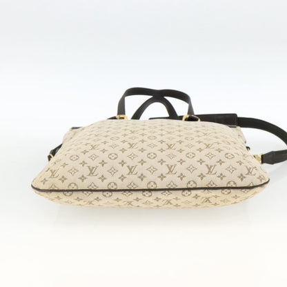 Louis Vuitton Francoise Mini lin, Khaki, Canvas, Tote Bag