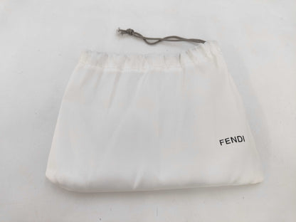 Fendi Vintage FF French Zucchino Canvas, Black, Canvas, Wallet