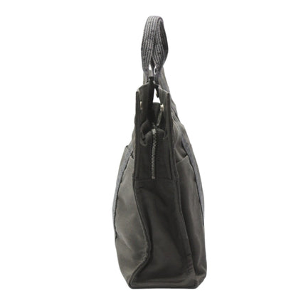 Hermès Herline, Grey, Canvas, tote