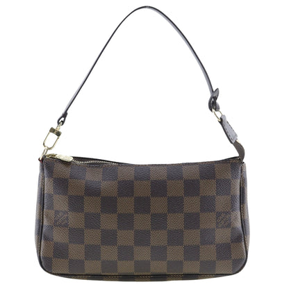 Louis Vuitton, Brown, Canvas, clutch