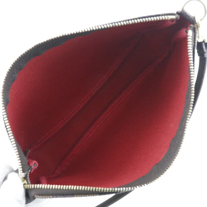 Louis Vuitton, Brown, Canvas, clutch