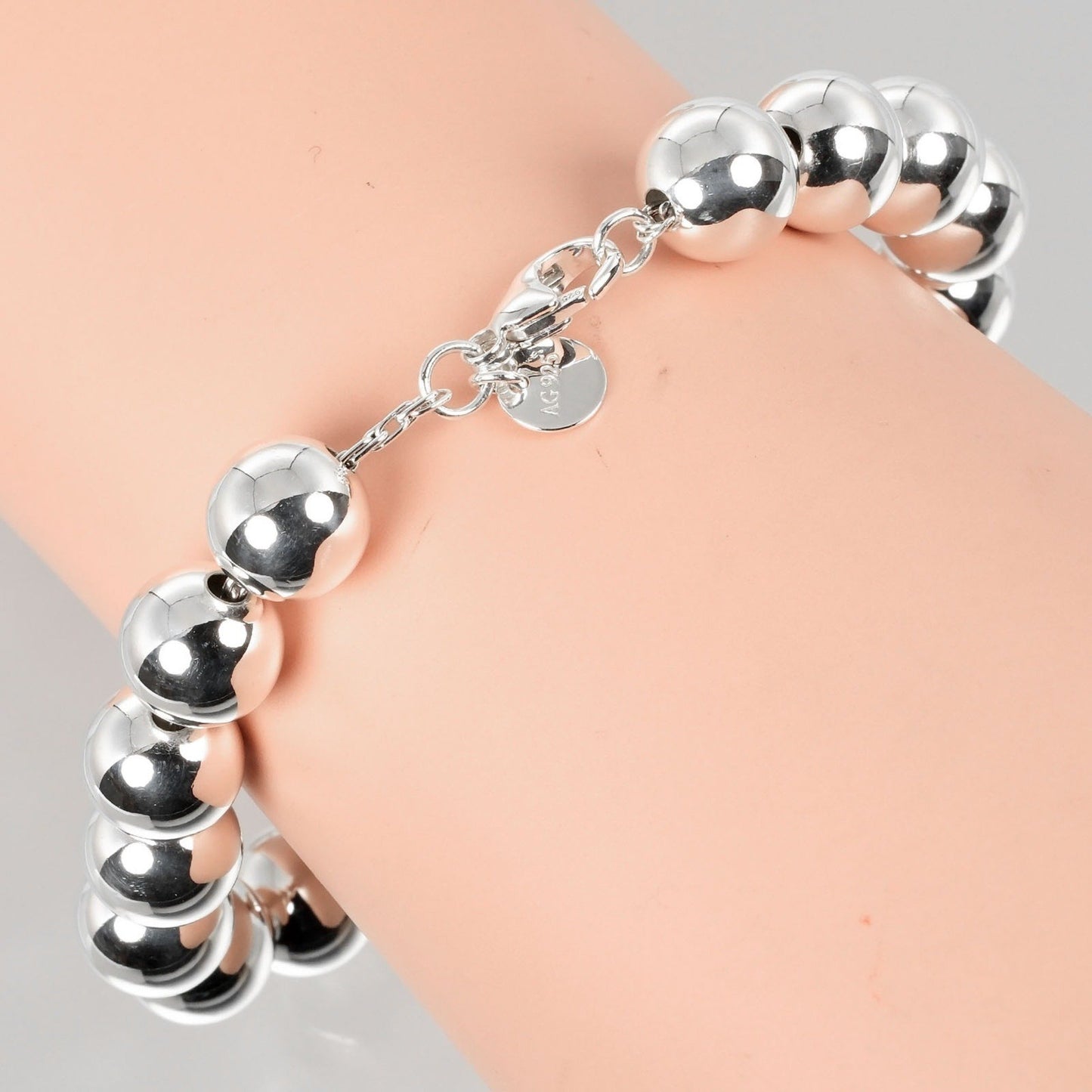 Tiffany & Co Hardware Ball, Silver, Silver, bracelet