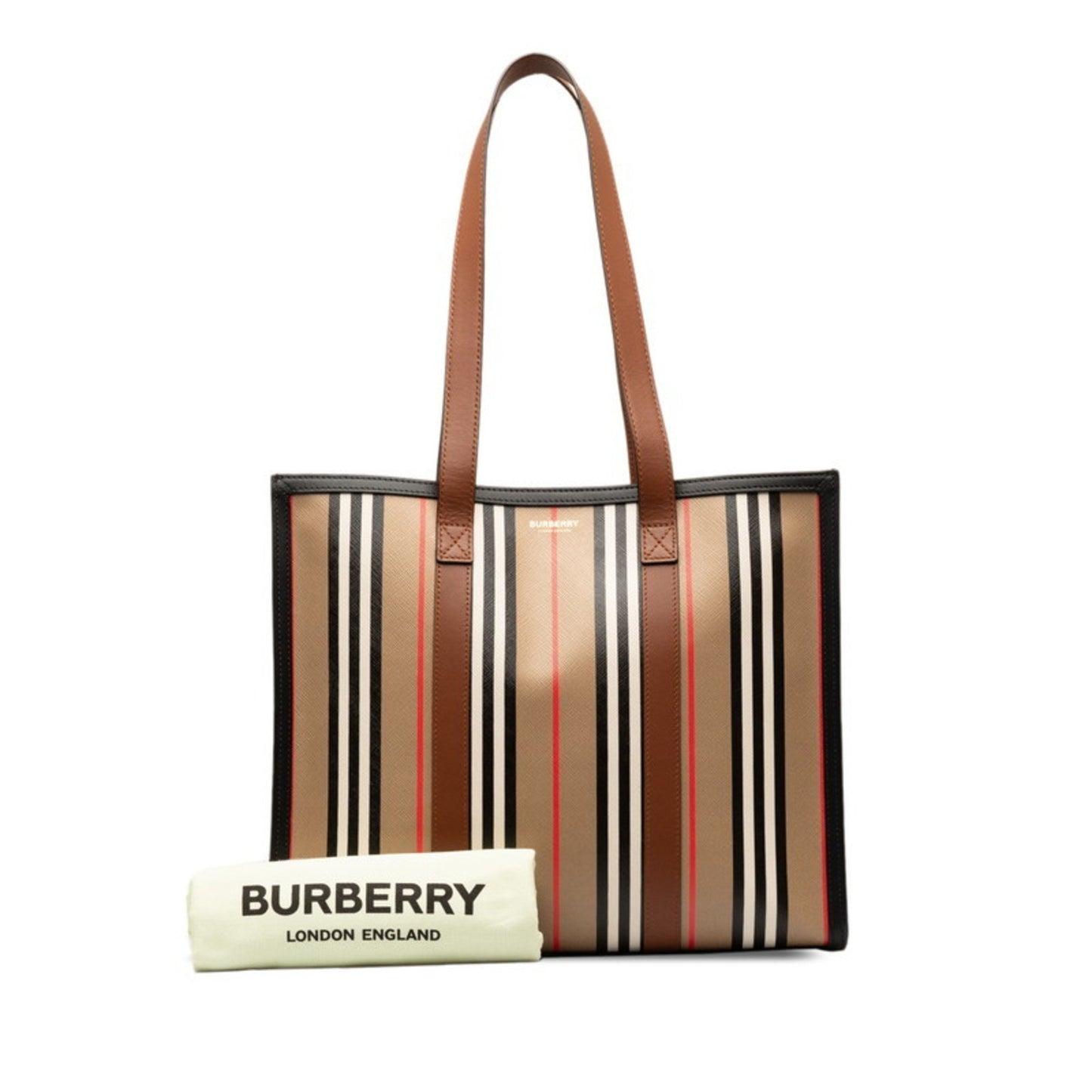 Burberry, Multicolour, Canvas, tote