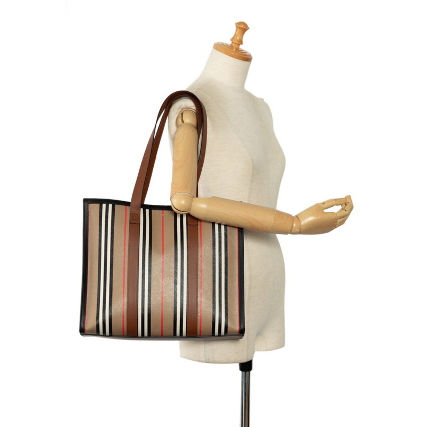 Burberry, Multicolour, Canvas, tote