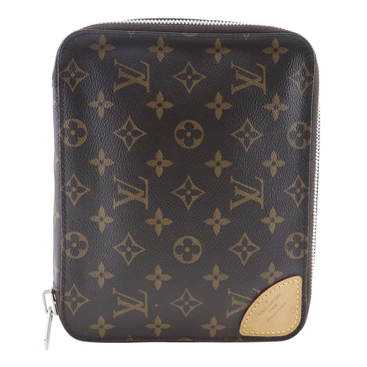 Louis Vuitton Horizon, Brown, Canvas, clutch