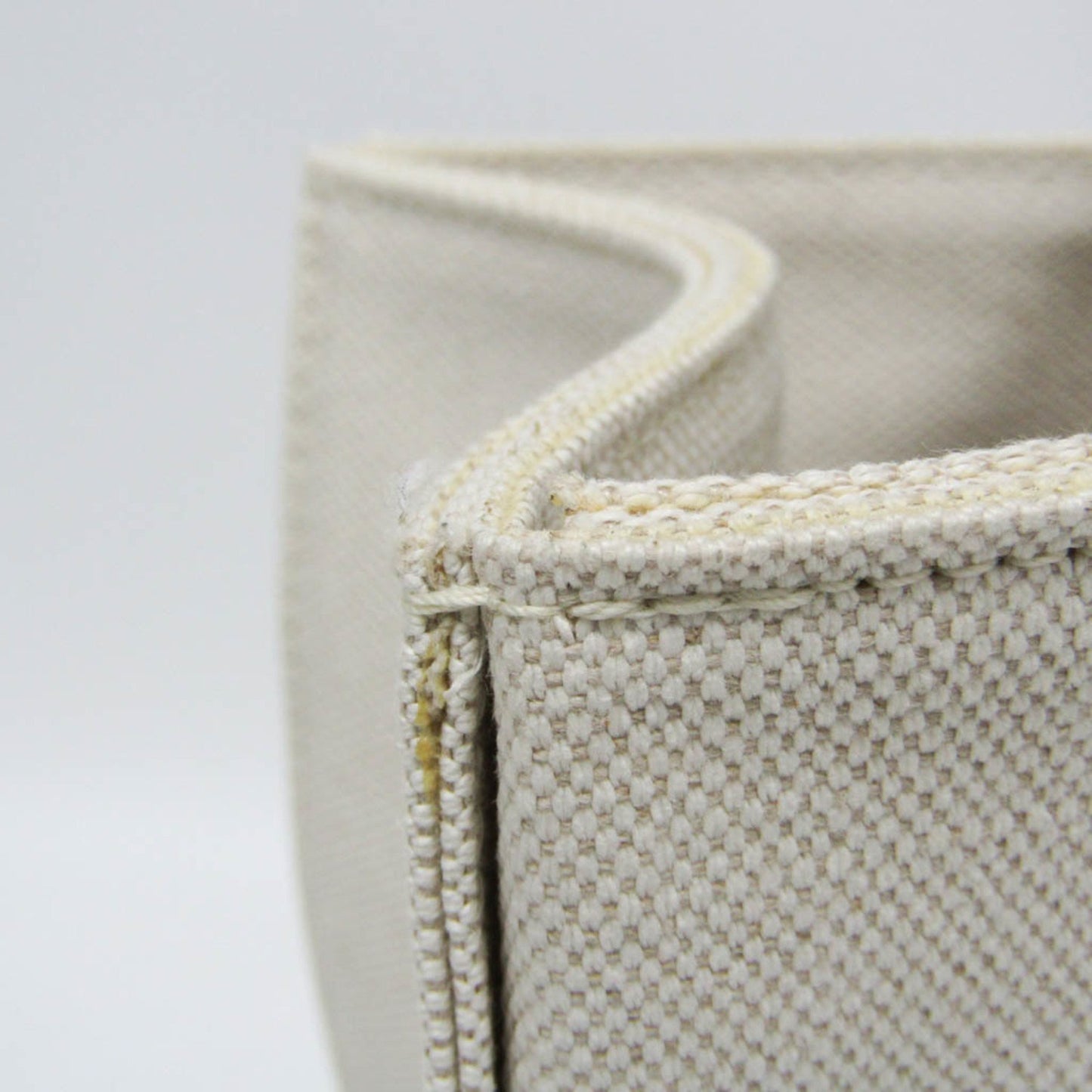 Bottega Veneta Arco, White, Canvas, tote