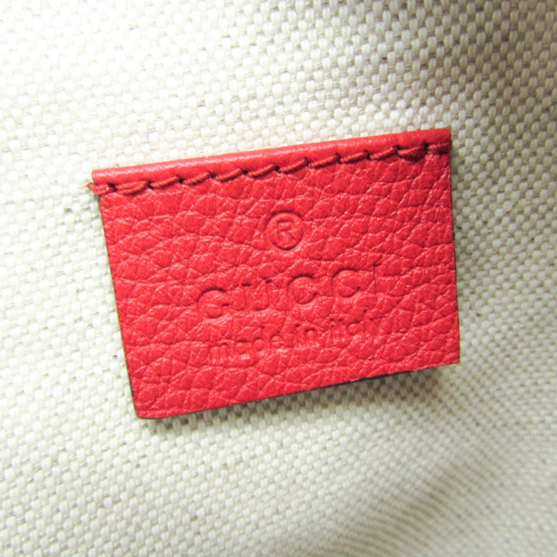 Gucci Logo, Red, Leather, clutch