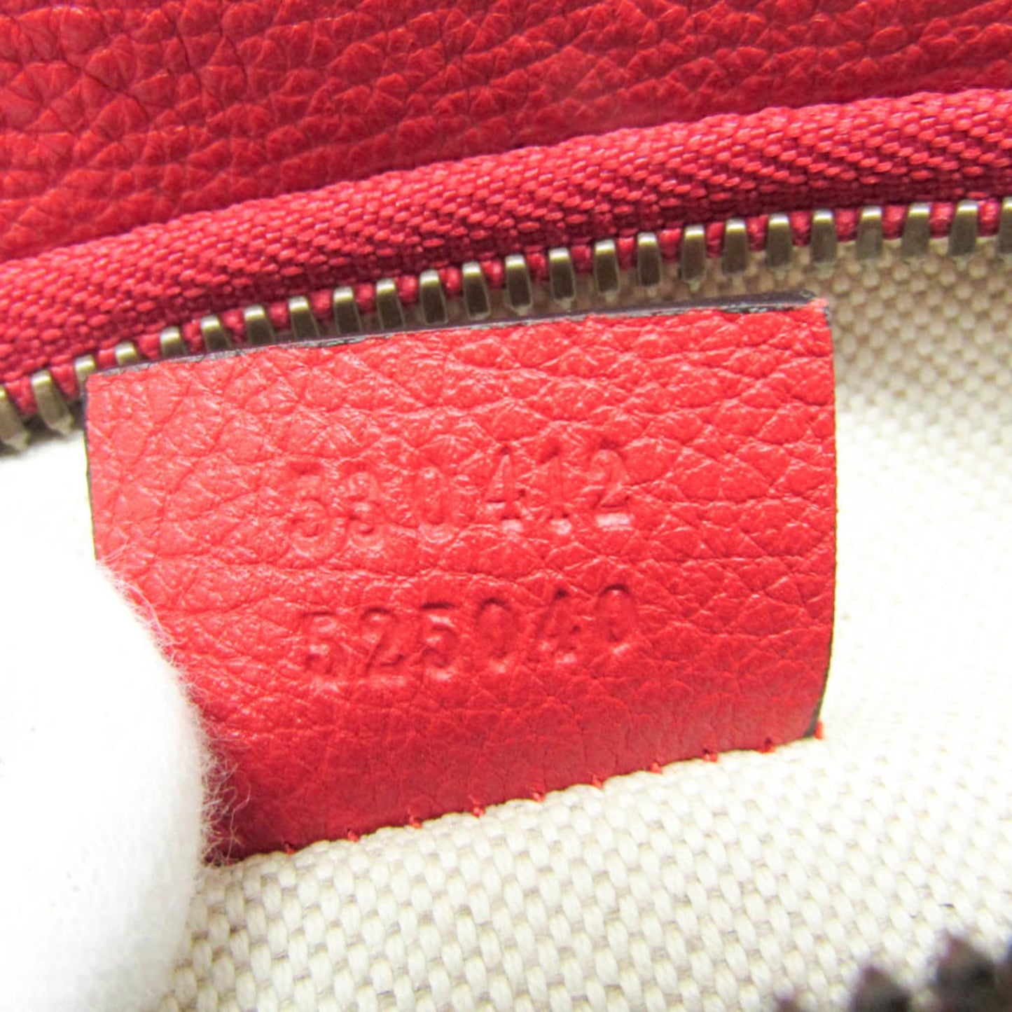 Gucci Logo, Red, Leather, clutch