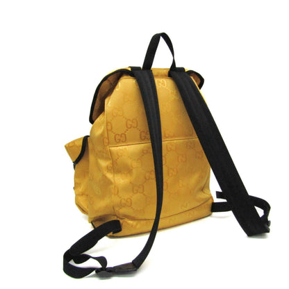 Gucci Off the grid, Yellow, Canvas, backpack