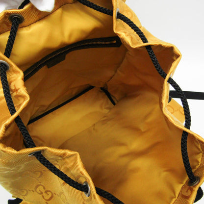 Gucci Off the grid, Yellow, Canvas, backpack