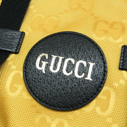 Gucci Off the grid, Yellow, Canvas, backpack