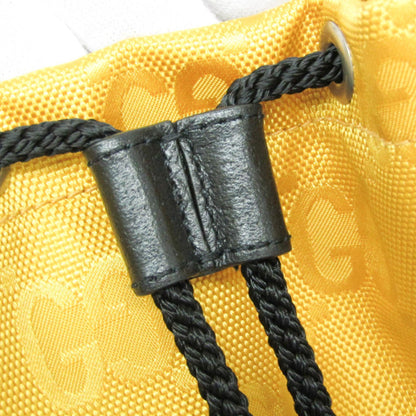 Gucci Off the grid, Yellow, Canvas, backpack