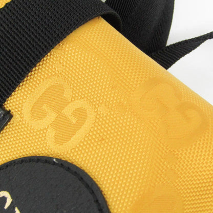 Gucci Off the grid, Yellow, Canvas, backpack