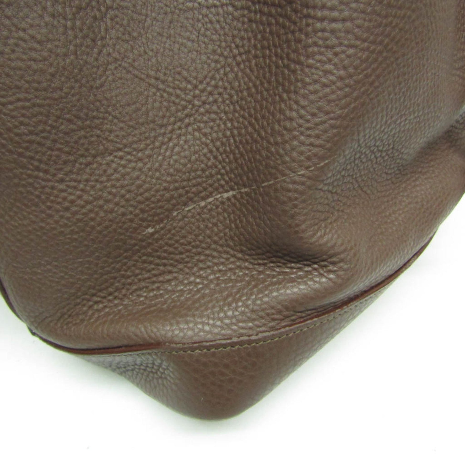 Louis Vuitton Noé, Brown, Leather, shoulder