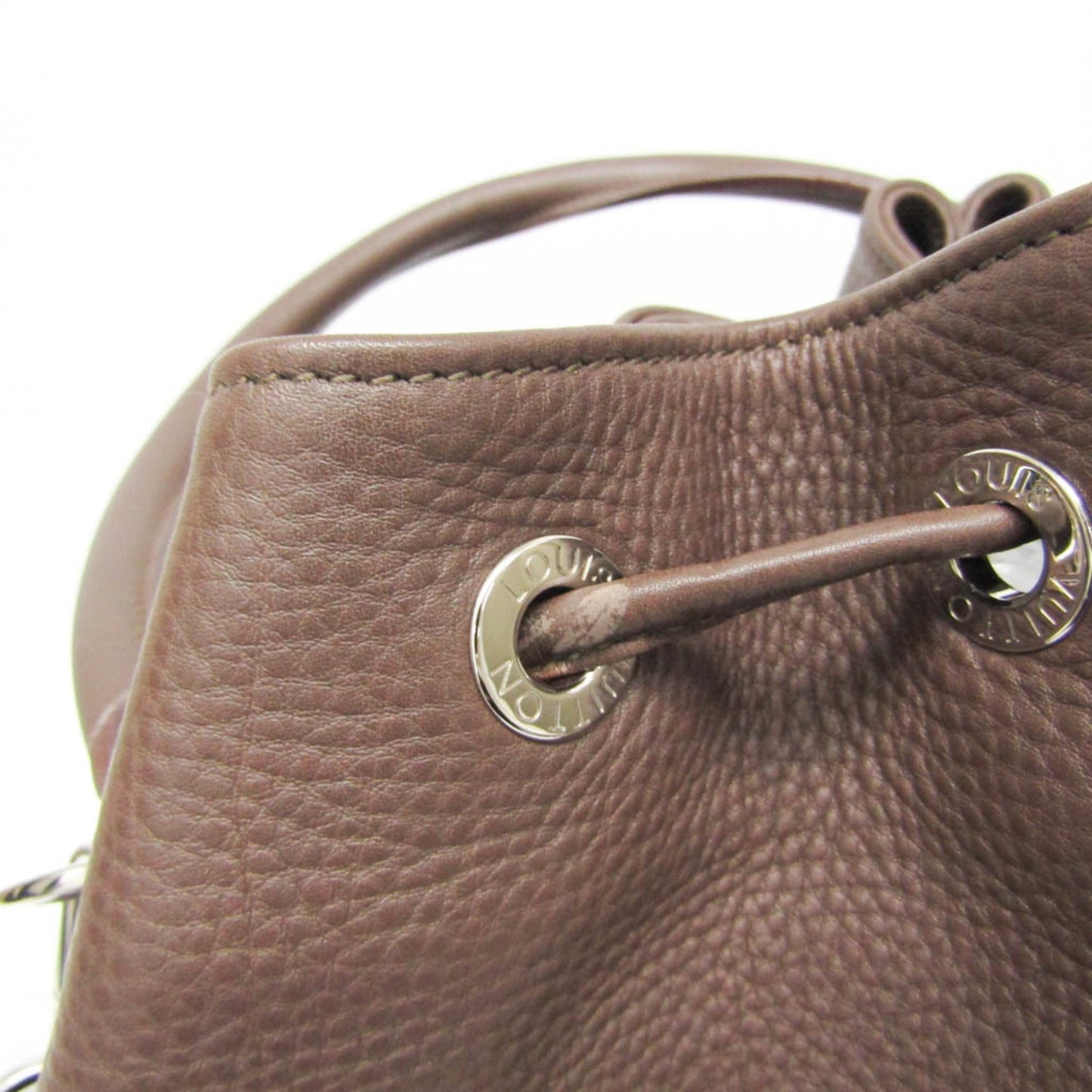 Louis Vuitton Noé, Brown, Leather, shoulder