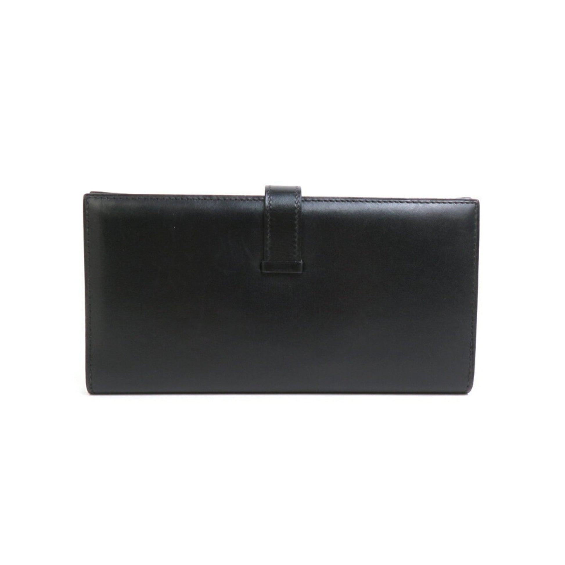 Hermès Béarn, Black, Leather, wallet