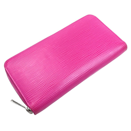 Louis Vuitton Portefeuille zippy, Pink, Leather, wallet