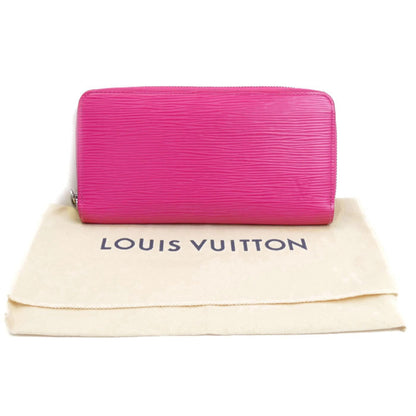 Louis Vuitton Portefeuille zippy, Pink, Leather, wallet