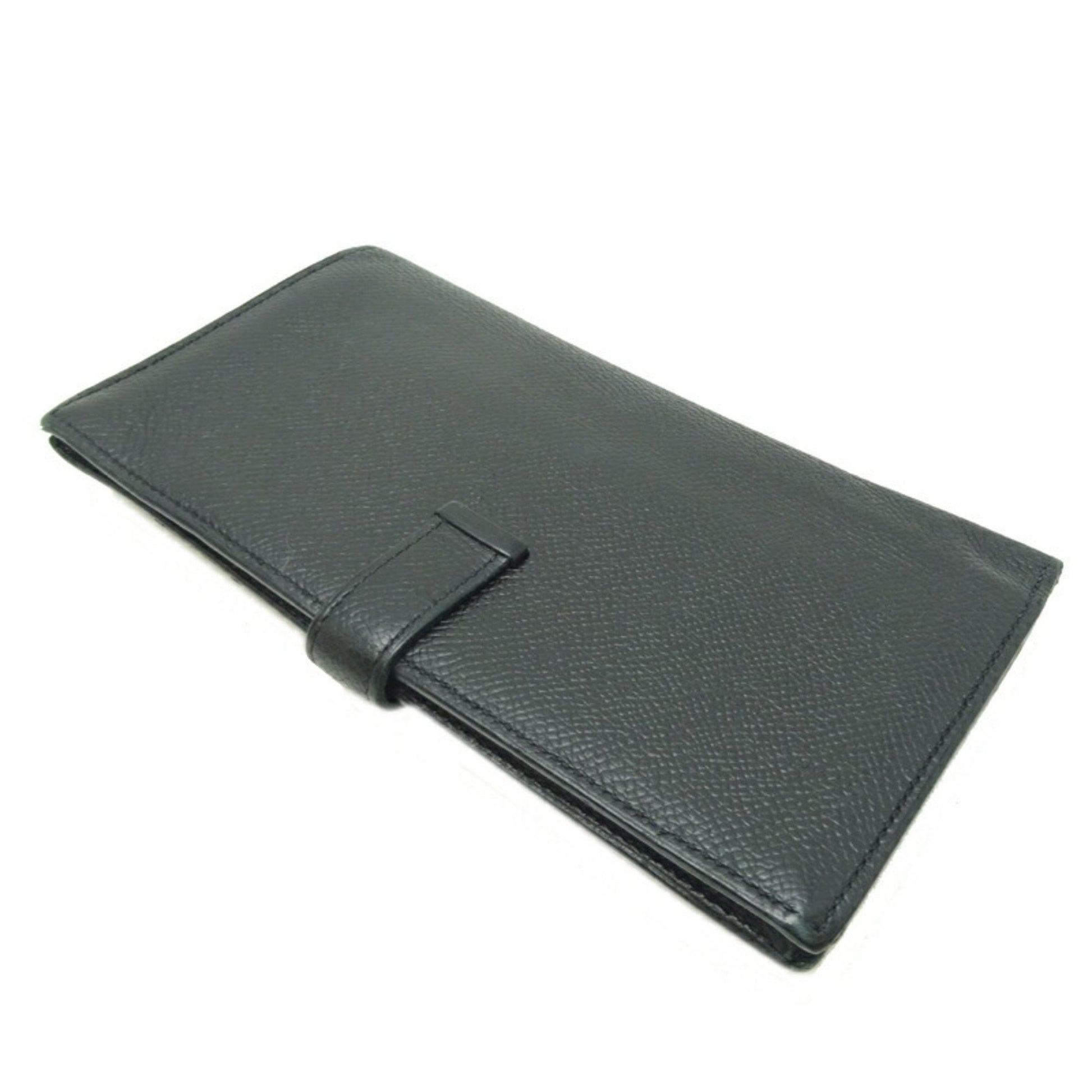 Hermès Béarn, Black, Leather, wallet