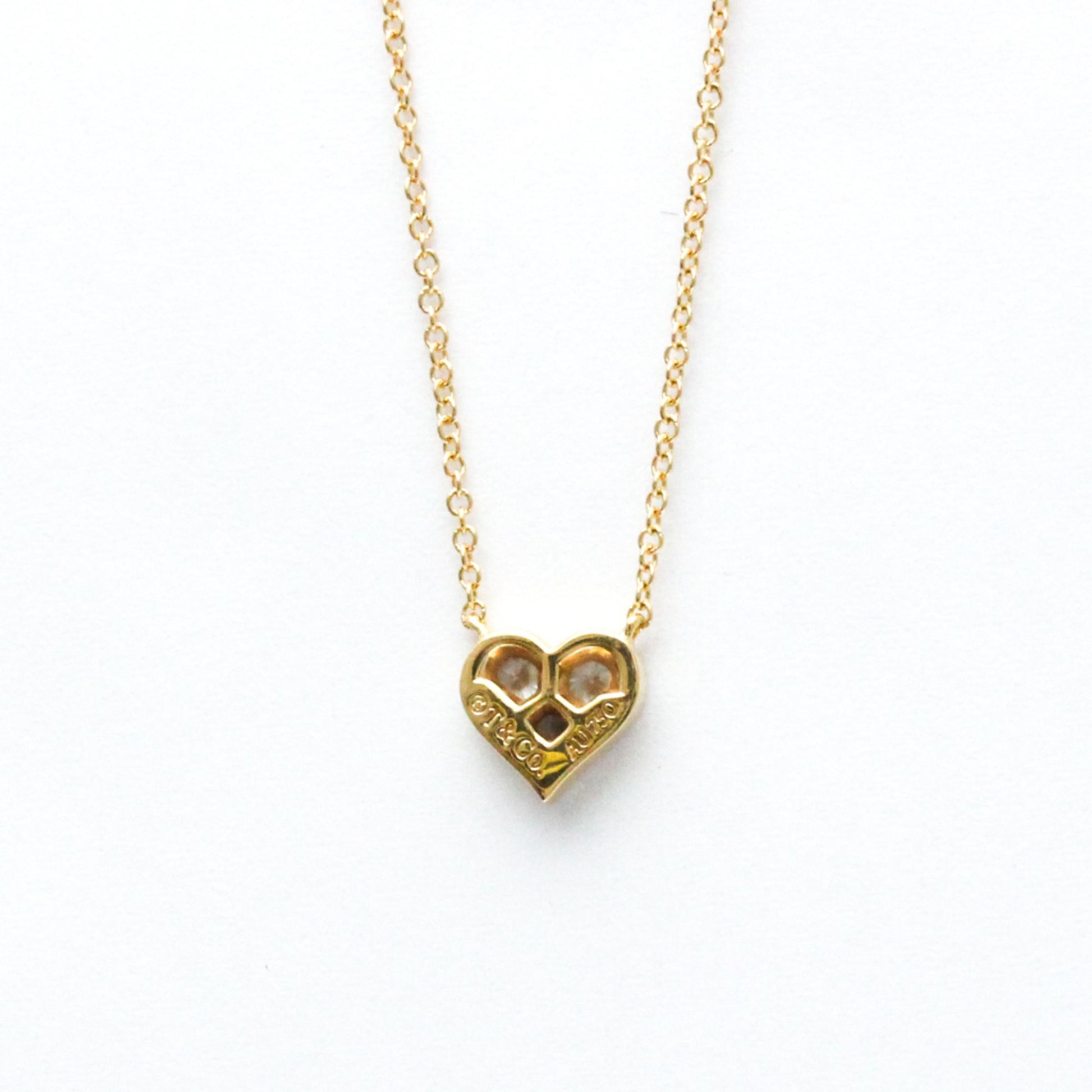 Tiffany & Co Sentimental heart, Gold, Rose Gold, necklace