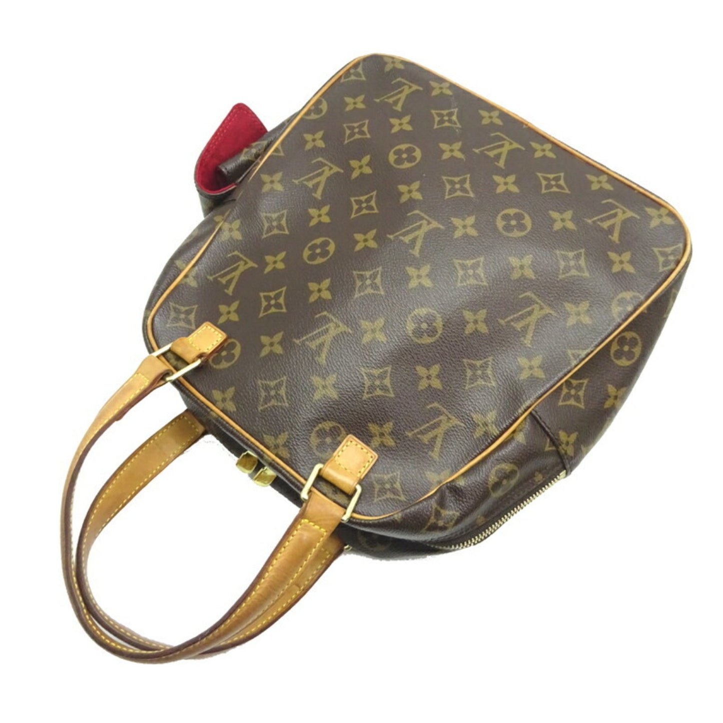 Louis Vuitton Excentri cité, Brown, Canvas, handbag