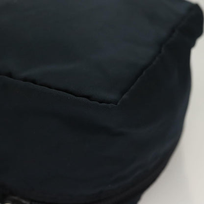 Prada Zip Around Toiletry Tessuto, Navy, Nylon, Clutch
