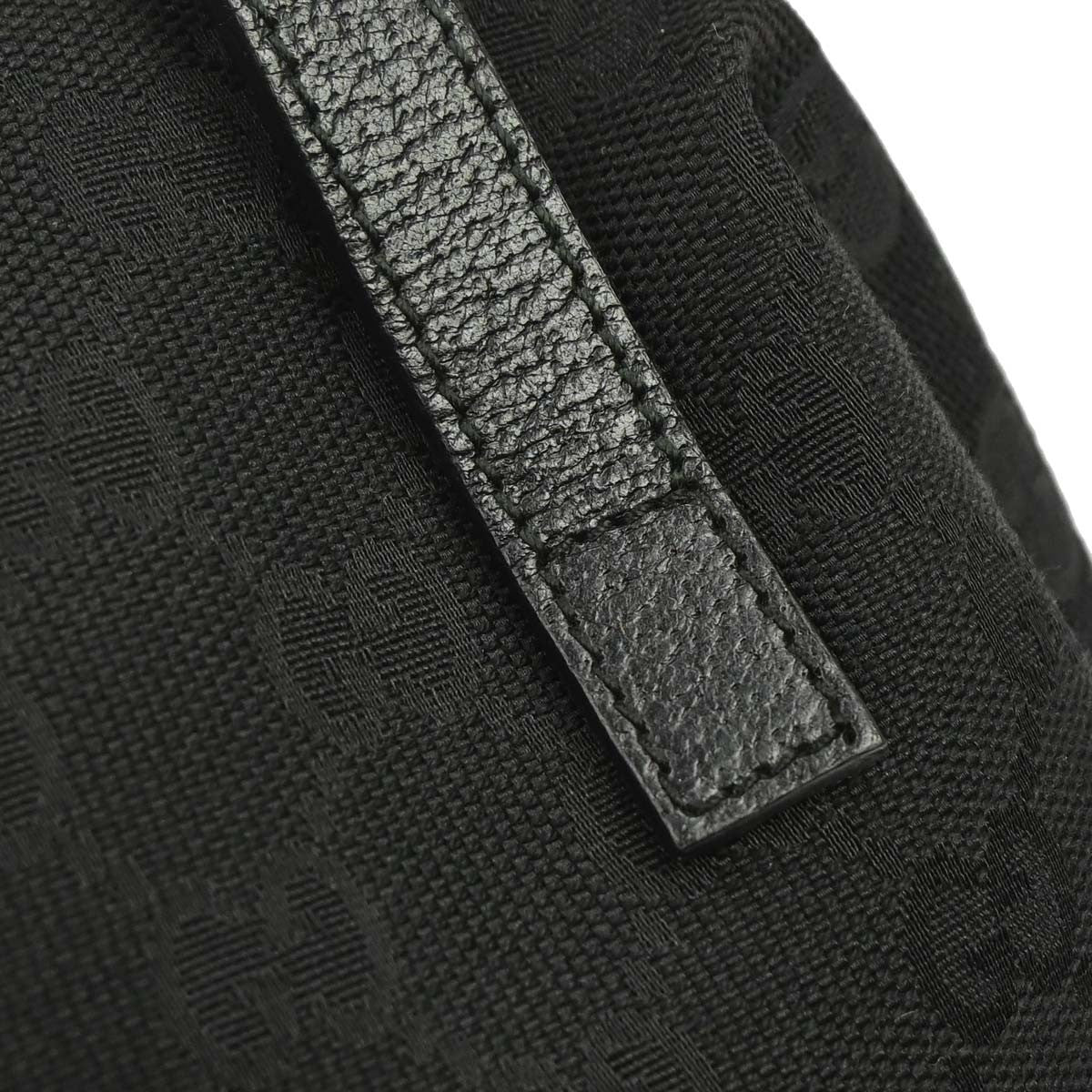 Gucci Zip Around Bowling GG Canvas, Black, Canvas, Handbag