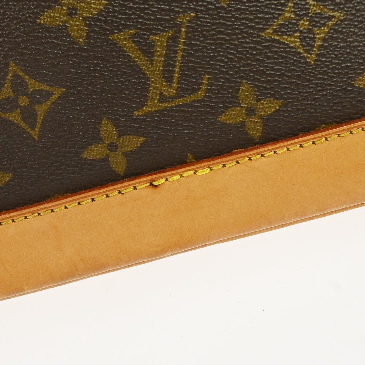 Louis Vuitton Vintage Alma Monogram Canvas, Brown, Canvas, Handbag