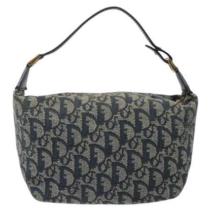 Dior Trotter, Navy, Canvas, handbag