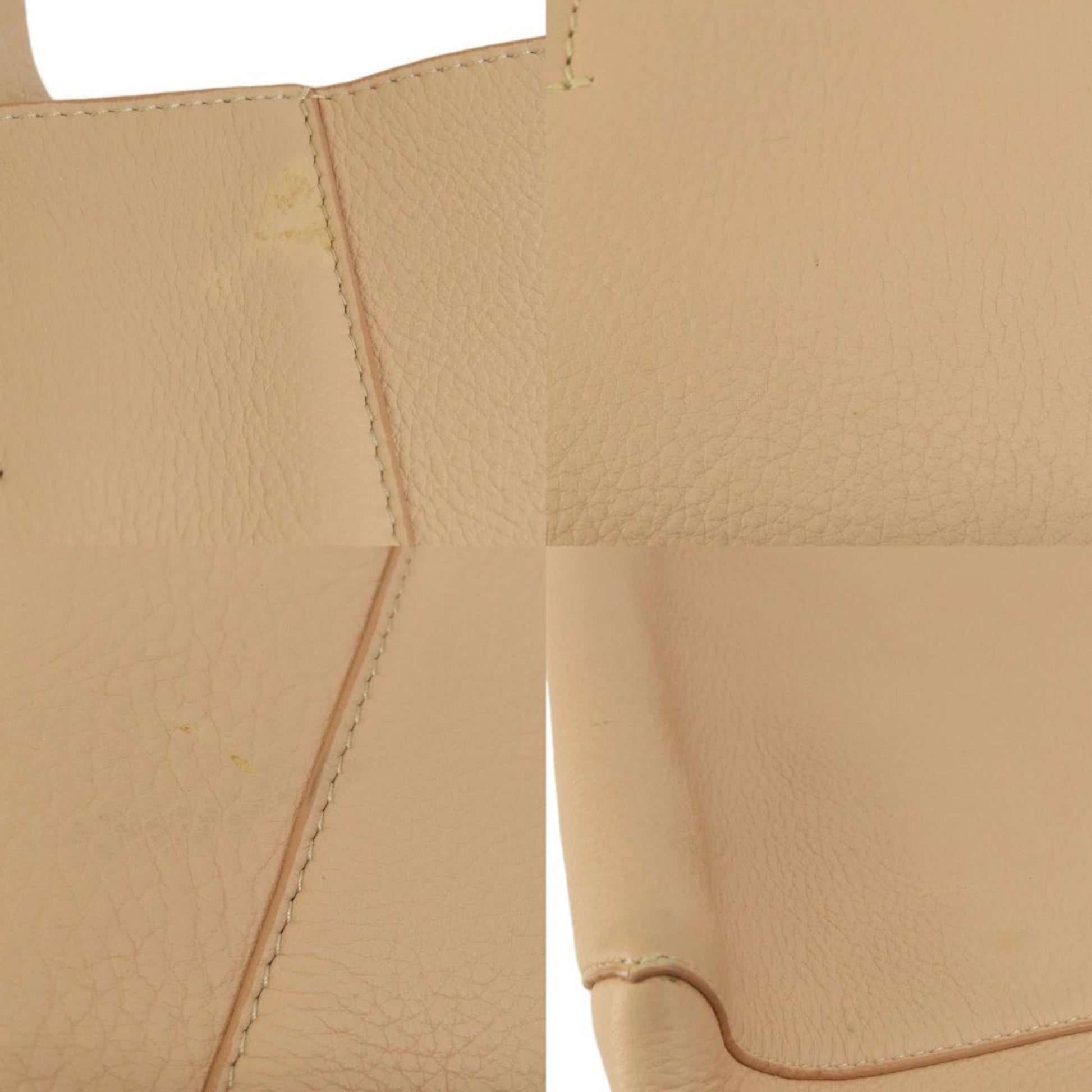 Céline, Beige, Leather, tote