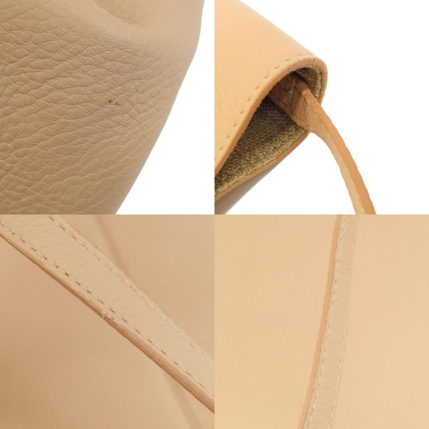 Céline, Beige, Leather, tote