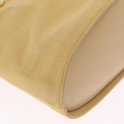 Salvatore Ferragamo Gancini Tote Canvas, Beige, Canvas, Tote Bag