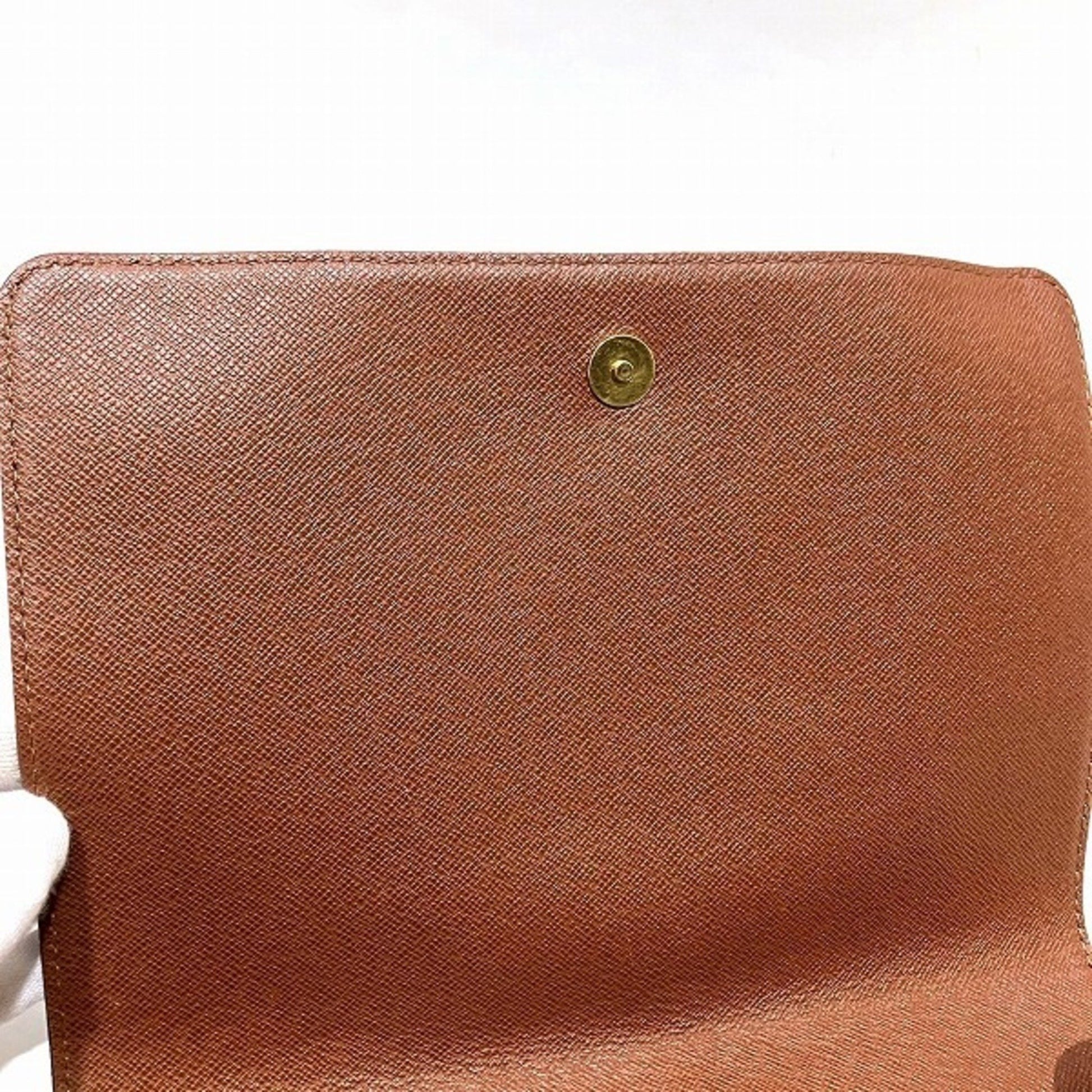 Louis Vuitton Musette Tango, Brown, Canvas, shoulder