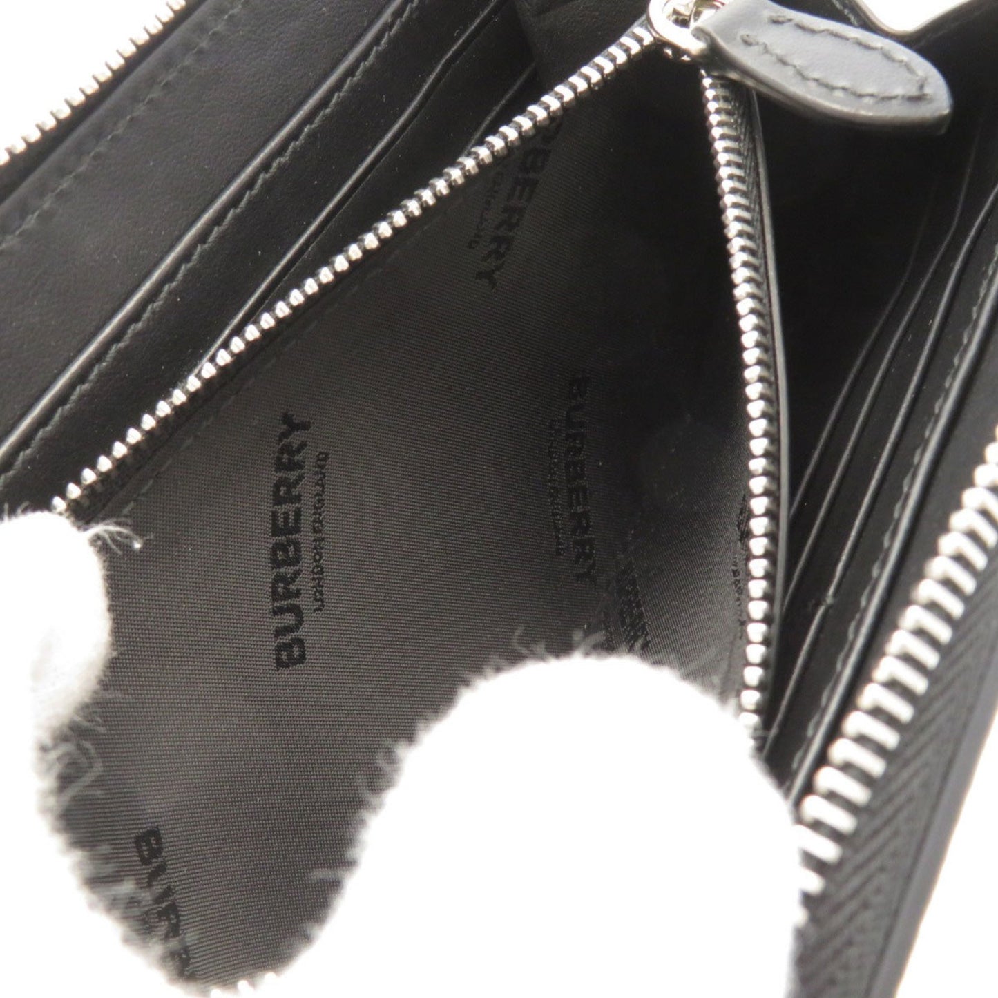 Burberry -, Black, Leather, wallet