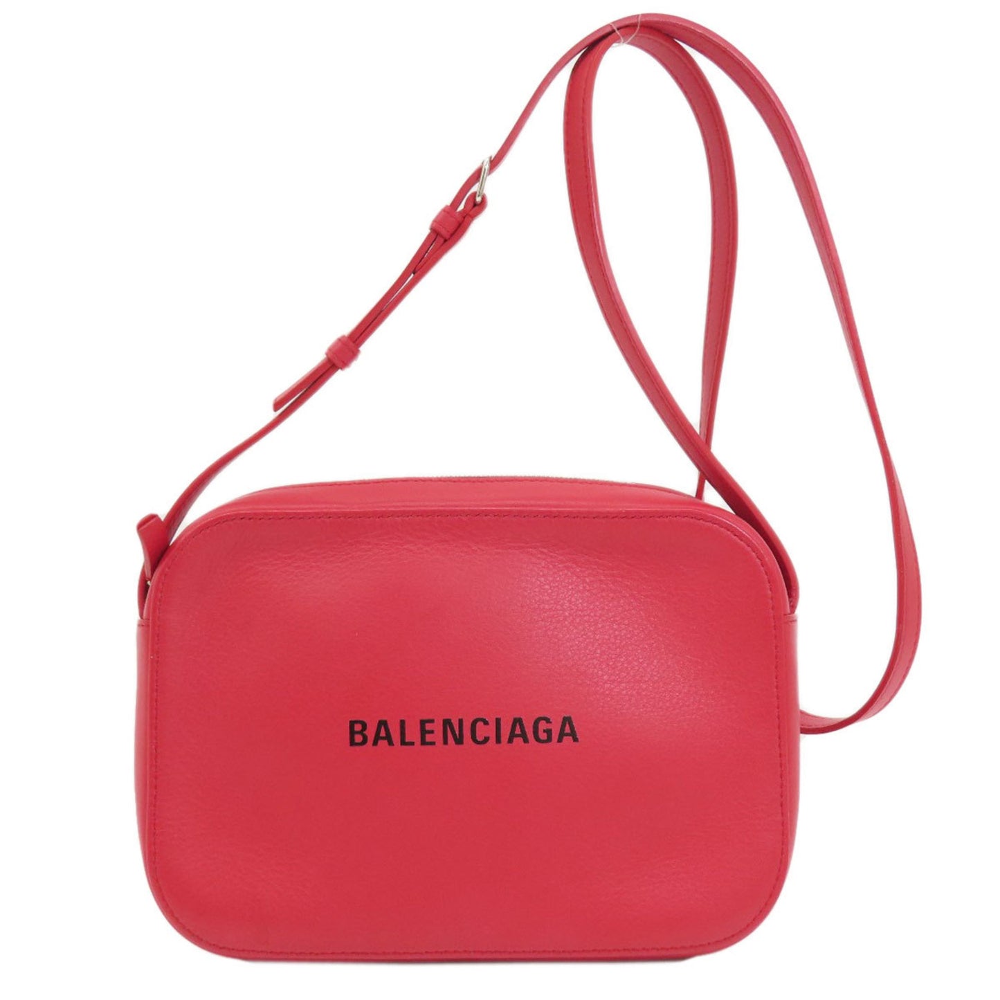 Balenciaga Everyday, Red, Leather, shoulder