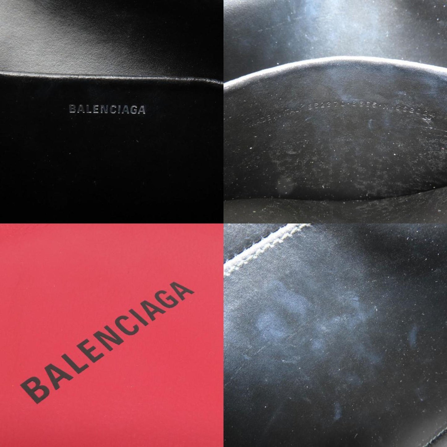 Balenciaga Everyday, Red, Leather, shoulder